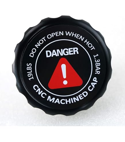 Amazon.com: CoolingSnow Universal Billet Radiator Cap CNC